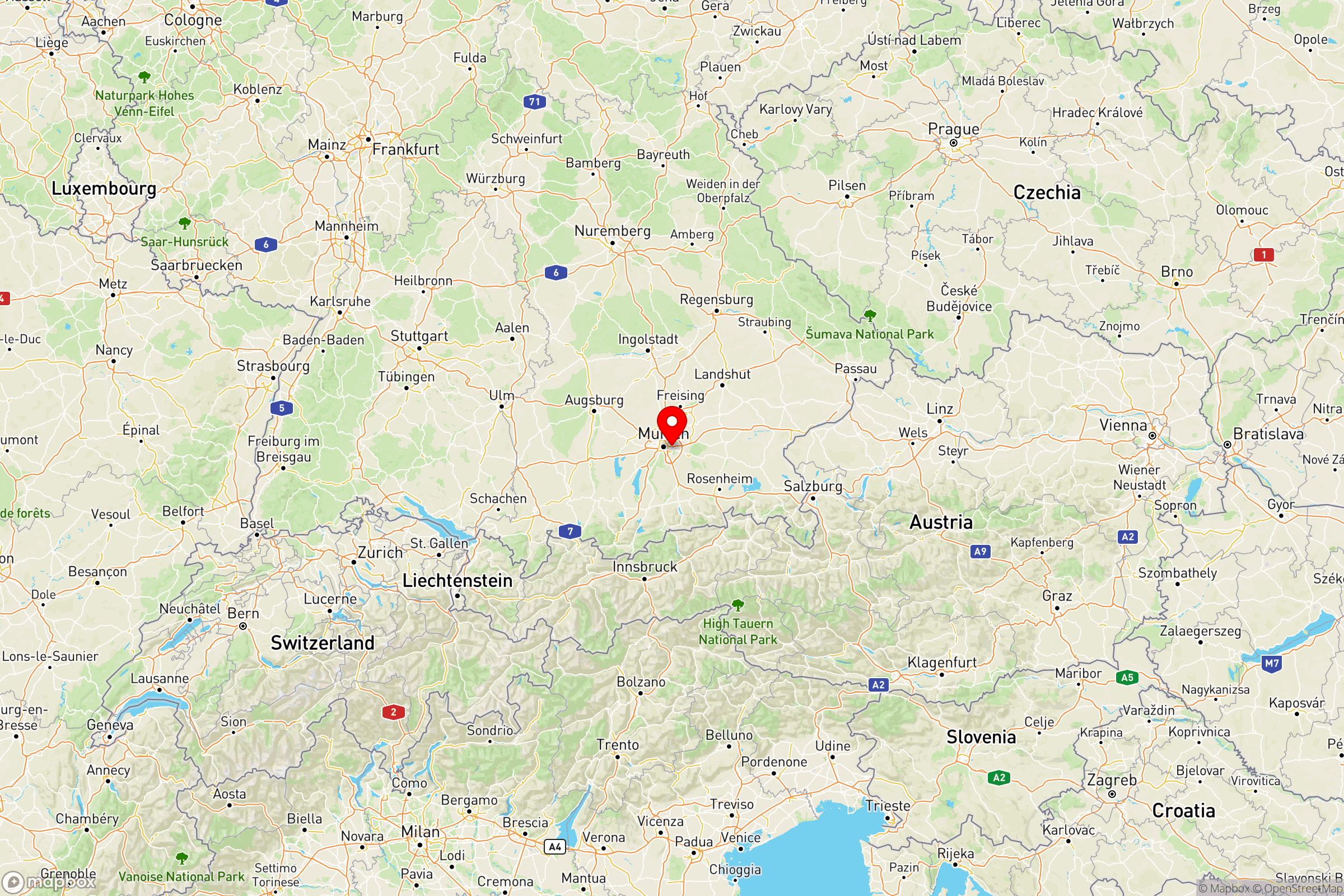 Property Location Map - Heltauer Straße, Oberbayern