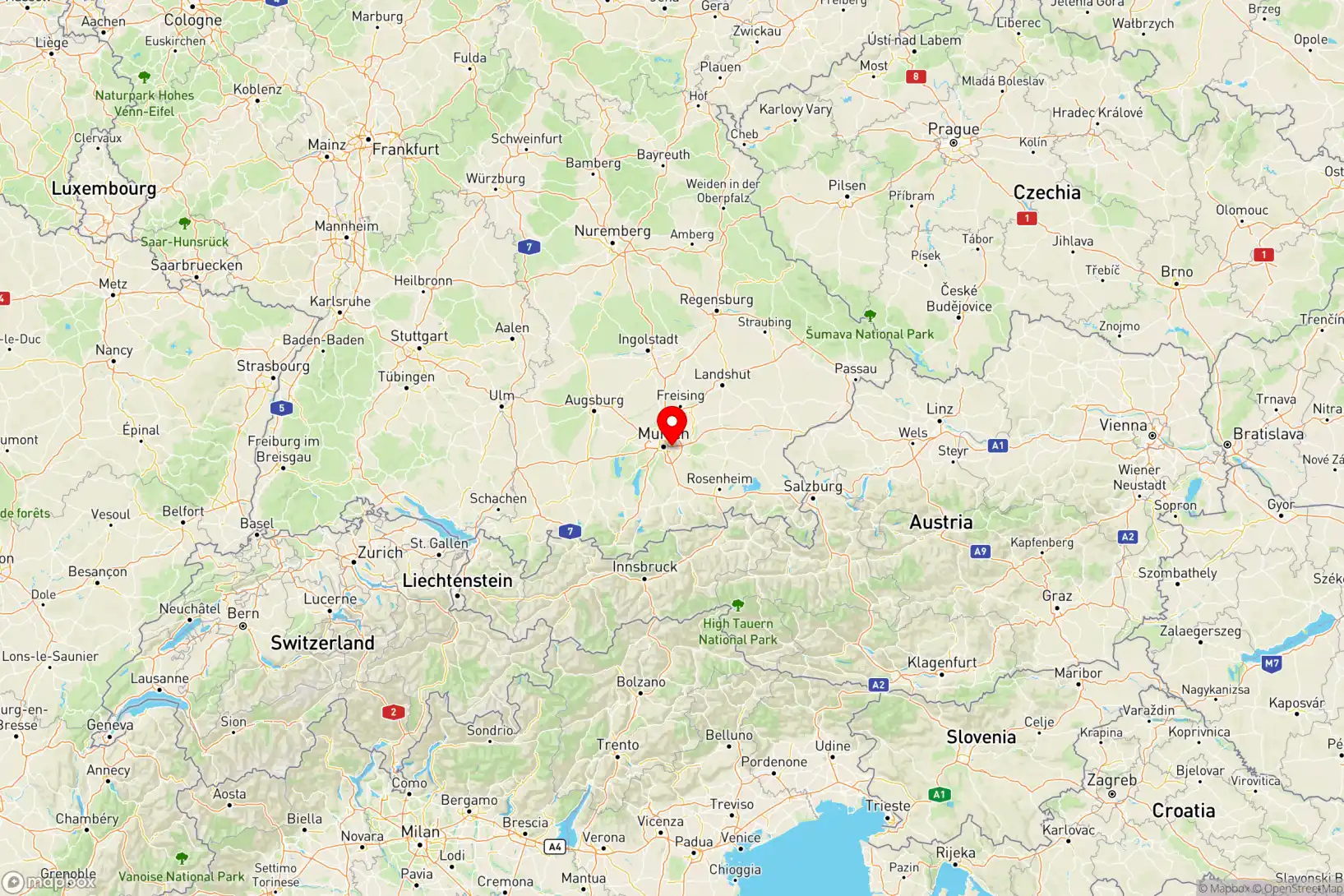 Property Location Map - Heltauer Straße, Oberbayern