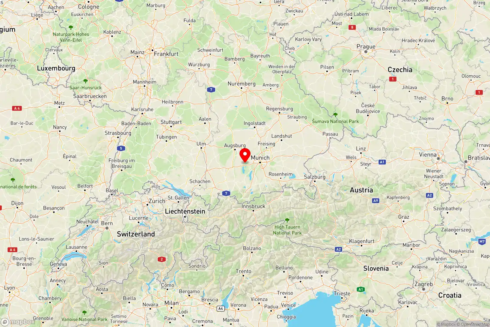 Property Location Map - Mauerner Straße, Grafrath